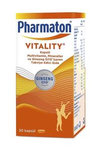 Pharmaton Vitality Multivitamin 30 Kapsül - Takviye Edici Gıda