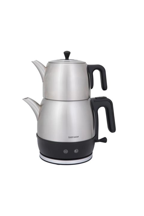 GOLDMASTER Hasbahçe Xl Inox Çelik Çay Makinesi - Kettleın-6331