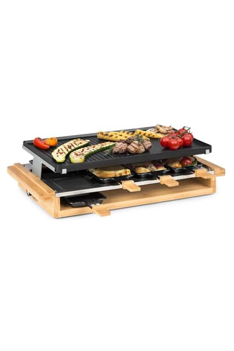 Klarstein Tournedo Raclette Grill Taş Izgara Mangal Barbekü