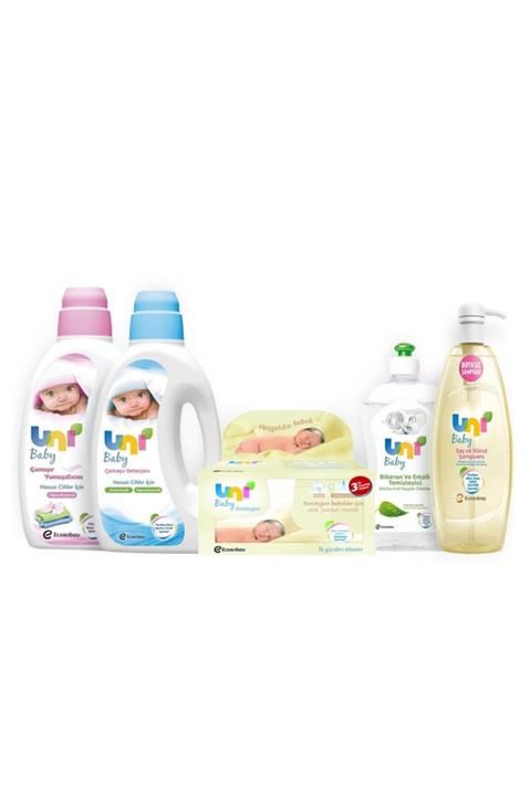 Uni Baby Bebek Bakım Seti 5li