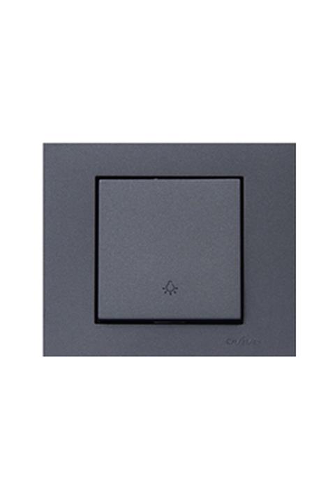 OVİVO Seldur Grano Füme Light Anahtarı + Çerçeve