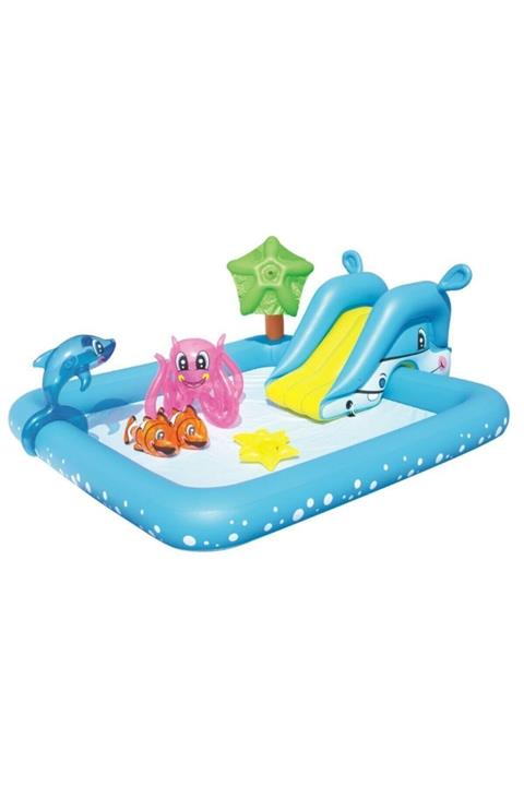 BESTWAY Kaydıraklı Fıskiyeli Havuz Fastastik Su Eğlence Parkı