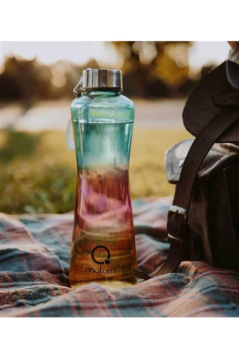 Qmatara Metal Kapak Cam Matara 750 cc