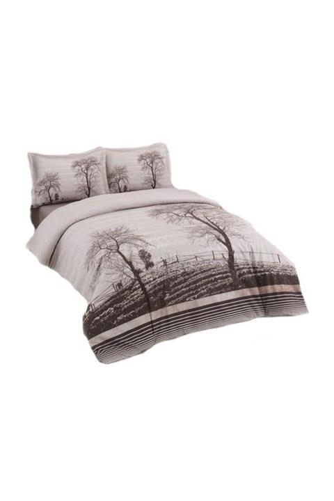 Özdilek Battaniye Çift Kişilik Desenli Wood