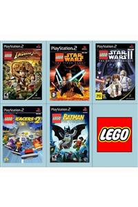 Sony Playstatıon 2  Lego Çocuk Oyunları 5 Oyun