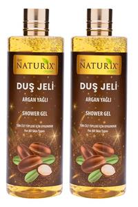 Ilgaz Naturix Organix Argan Yağlı Duş Jeli 2'li Argan Oil Duş Jeli 400 Ml Kadifemsi Dokunuş Nemlendirici Duş Jeli