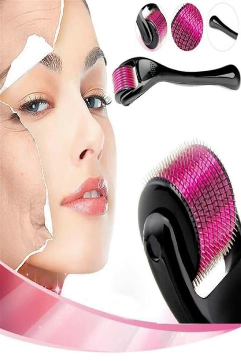 BOLD MARK 0,5 Mm Deluxe Titanyum 540 Iğneli Cilt Yüz Vücut Saç Yenileyici Dermaroller Cilt Masaj Aleti