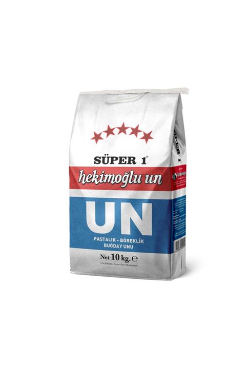 HEKİMOĞLU UN 10 Kg Süper1 Pastalık Böreklik Buğday Unu