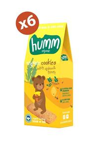 Humm Organic Organik Ballı Kinoalı Kurabiye 55g X 6 Adet