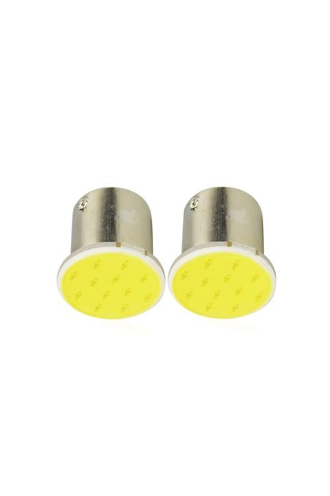 ZRH P21w Led Stop Sinyal Geri Vites Led Ampul 12v Ba15s Cob Led Beyaz