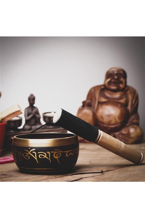 Mitr Siyah Tibet Çanağı 10 cm