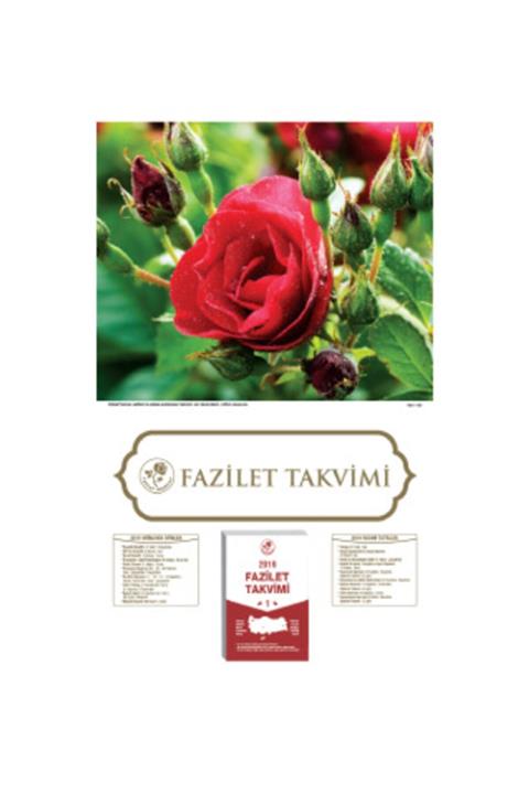 Fazilet Neşriyat 2022 Fazilet Takvimi 1 Bölge Duvar Takvimi Namaz Vakitli Yapraklı