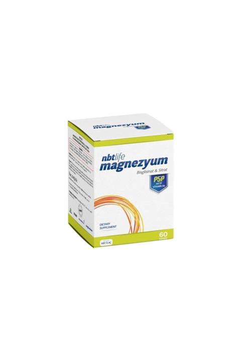 Nbt İlaç Nbt Life Magnezyum P5p B6 60 Kapsül