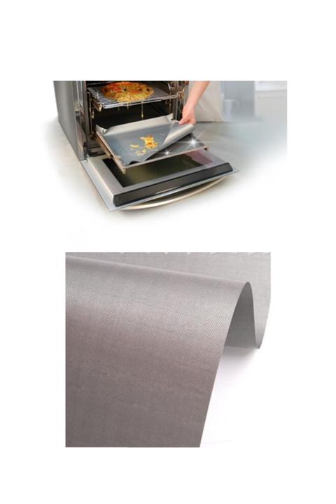 Bymarka Premium Seri Yıkanılabilir Fırın Kağıdı  Gümüş Gri 45x37 cm