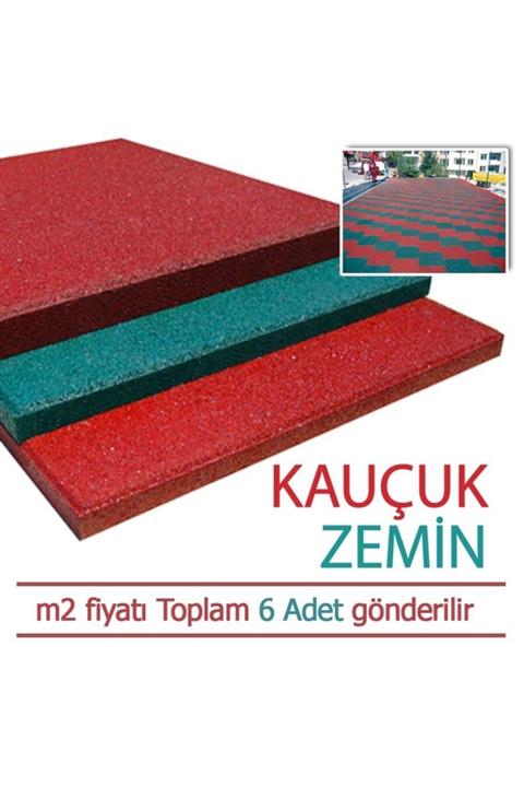 Bebeji Bebejı Kauçuk Zemın Kaplama 40x40x2cm M2