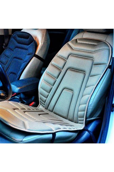 göktürkoğulları tekstil Oto Koltuk Isıtıcı Isıtma Minderi 12v Çakmak Girişli Siyah Renk