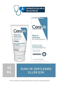 CeraVe Onarıcı El Kremi Kuru ve Çatlamış Eller Hyalüronik Asit İçerikli 50 ml 3337875597319