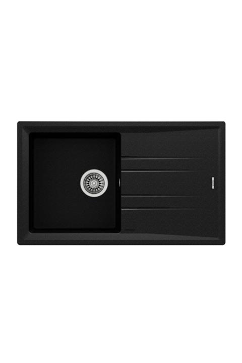 Teka Stone 50 B-tg Siyah Granit Evye