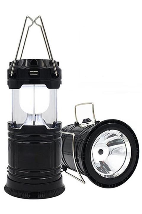 checkmate Şarjlı Usbli Solar Güneş Enerji Işıldak-Kamp Feneri Lambası