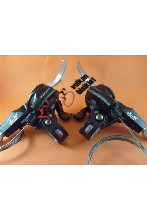 Shimano Shımano Deore Xt Vites Fren Kolu Seti Çift Kontrollü 770