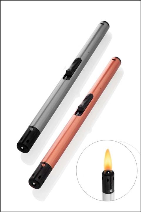 HAMAHA 2 Adet Doldurulabilen Kalem Mutfak Çakmağı