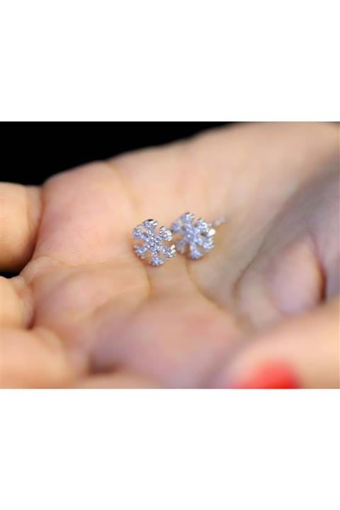 Midyat Gümüş Dünyası Kadın 925 Ayar Gümüş Küpe