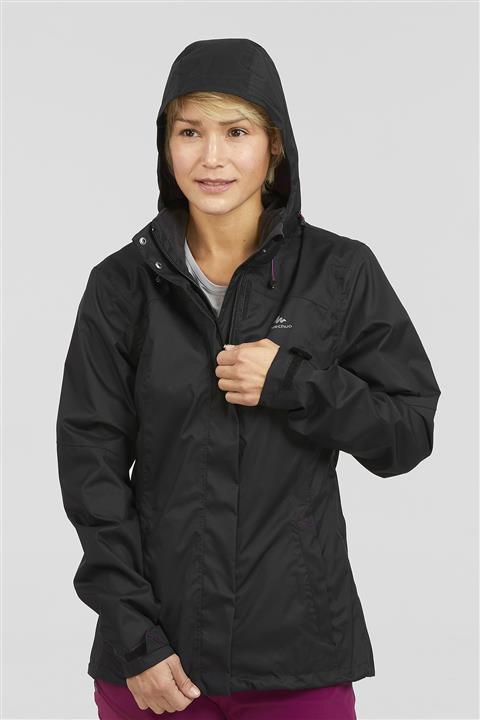 QUECHUA BY DECATHLON JACKET MH100 BLACK W