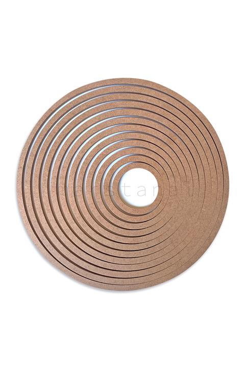 Marstanal 12’li Kasnak Set Boyanabilir Ham Mdf