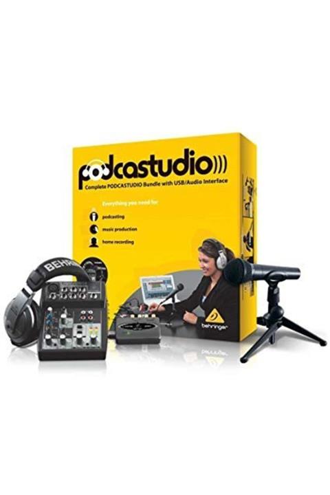 Behringer Podcastudio 2 Usb Podcast - Kayıt Seti