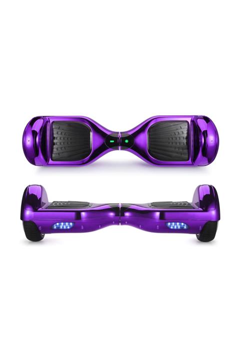 Smart Balance Elektrikli Kaykay Hoverboard 6.5 Inch Mor Parlak Kasa Akıllı Dengeli