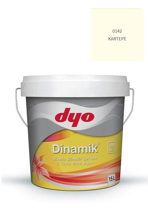 Dyo Dinamik Silikonlu Silinebilir Ipek Mat Iç Cephe Duvar Boyası 0142 Kartepe 15 Lt