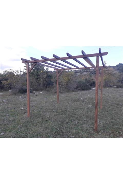 SİTARMODUL Ahşap Kamelya Pergola Gölgelik