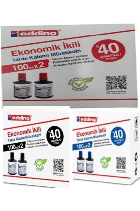 Edding Legamaster Tahta Kalem Mürekkebi 100cc 2'li