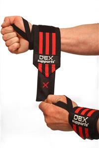 Dex Supports Wrist Wraps Siyah Kırmızı