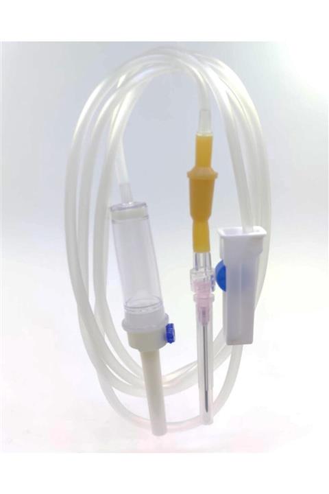 Kruuse Serum Infüzyon Seti Pembe Iğneli 50 Li