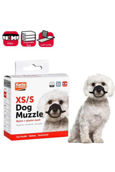Karlie Karlıe Soft Ağızlık 30-45cm Siyah