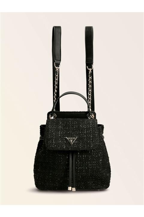 Guess Cessıly Siyah Kadın Sırt Çantası