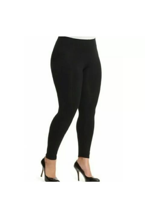 Yabgu Kadın Büyük Beden Toparlayıcı Günlük Tayt Siyah