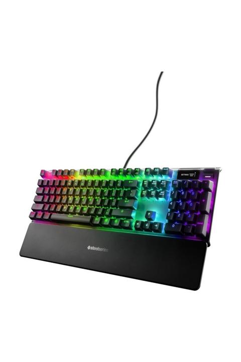 SteelSeries Apex Pro Mekanik Gaming Klavye - Ayarlanabilir Omni Switch -Oled Ekran - İnglizce Q