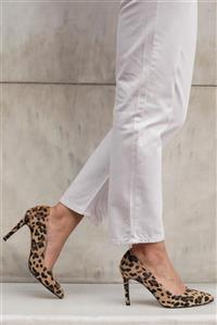 Mio Gusto Basic Leopar Desen Stiletto