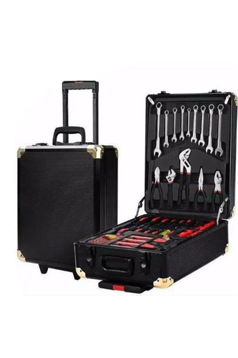 forces 186 Parça Profesyonel Tekerlekli Alet Lokma Takım Çantası