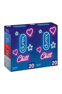 Durex Chill 40'lı Karma Paket Prezervatif