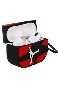 kılıfbenim Basketbol Figür Tasarımlı Kırmızı Airpods Silikon Koruma Kılıf Pro Uyumlu