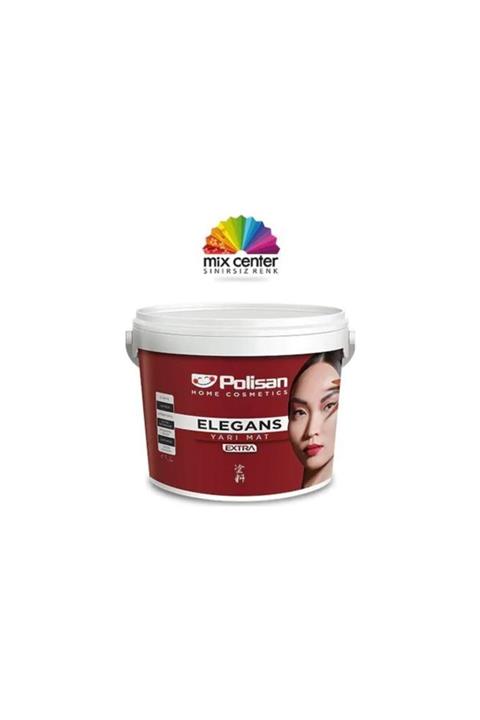 Polisan Elegans Extra Yarı-mat Tam Silinebilir Antiküf Antibakteriyel Duvar Boyası 3,5kg