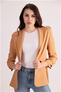 belamore Camel Klasik Yaka Blazer Ceket 0105109