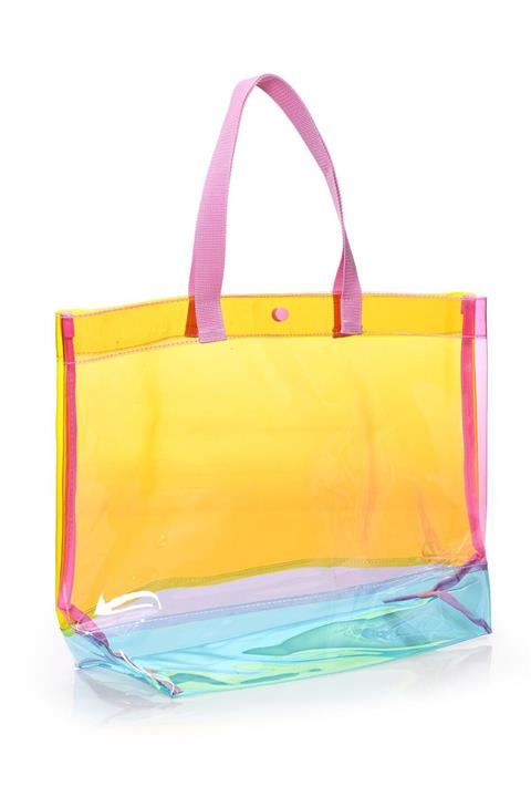 Pera Kadın Sarı Plaj Çanta