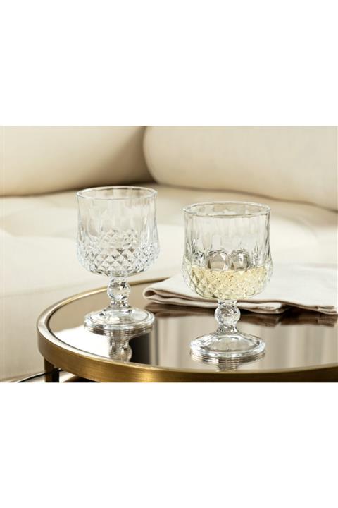 Madame Coco Audrey 4'lü Kısa Boy Şarap Kadehi Seti 170 ml