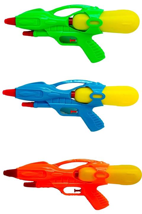 TURKAFONE Su Tabancası 3 Lü Set Su Silahı 28 Cm