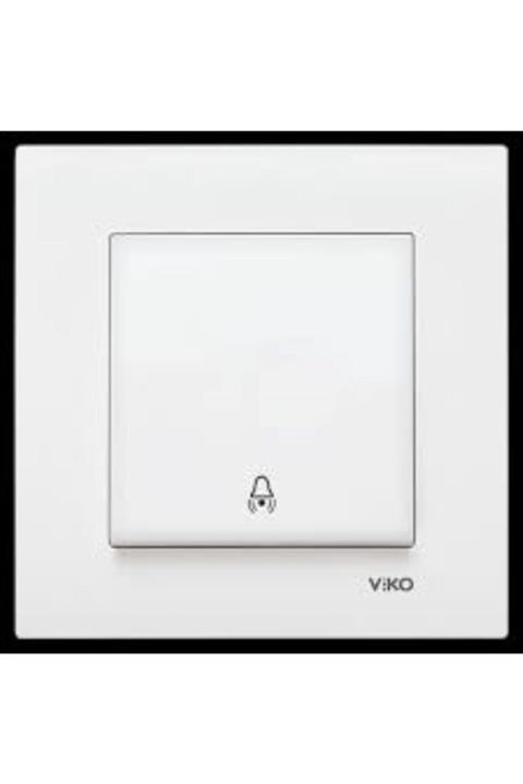 VİKO Karre Zil Anahtarı Kapı Zili Anahtar Düğme Çerçeve Dahil