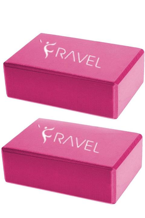 Ravel 2 Adet Yoga Blok - Çiftli Yoga Block - Eva Yoga Bloğu Seti